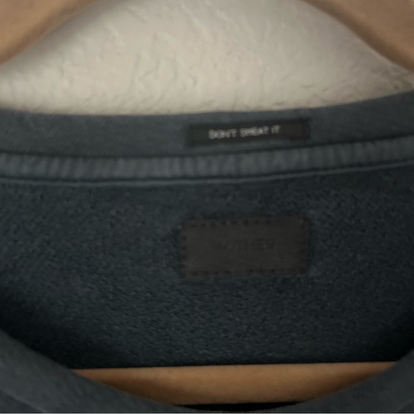 MOTHER “Jeunes Americains” Sweatshirt in washed Gray - Picture 2 of 4